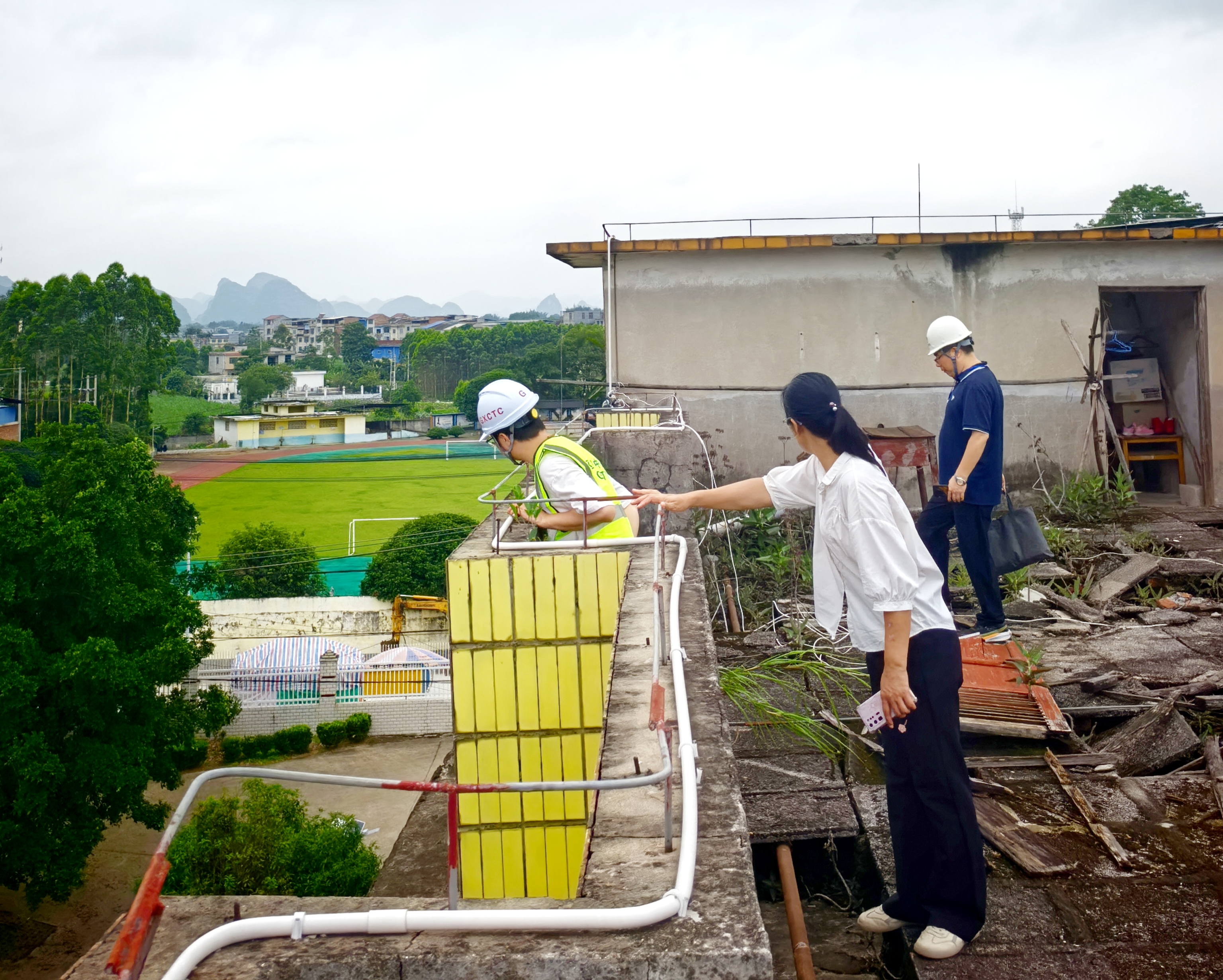 我公司驰援柳州震区开展房屋安全应急评估